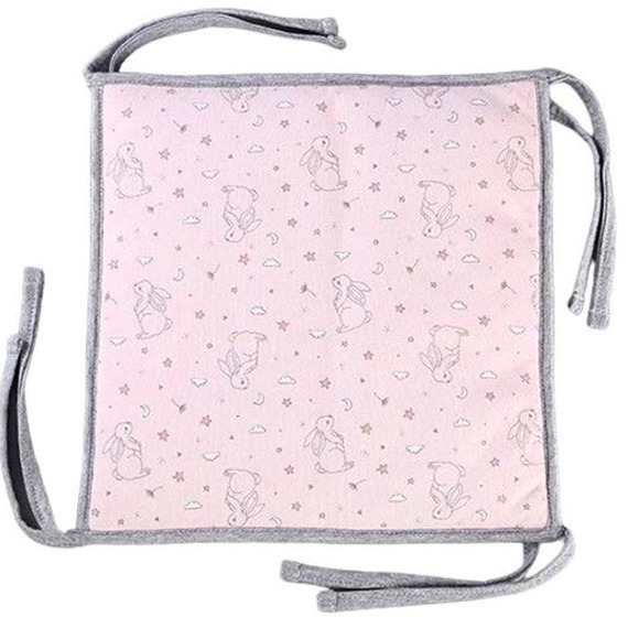 Vertbaudet 5 Piece Nursery Décor with Cute Pink Bunny Patterns for Girls Room - Picture 6 of 6